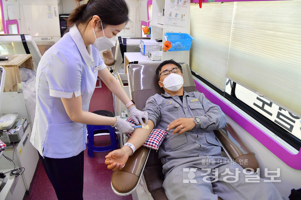 현대미포조선(사장 신현대)이 13일을 시작으로 14일과 17일 3일간 올해 두 번째 헌혈 캠페인을 실시한다.