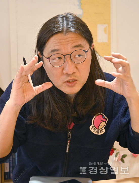 ▲ 조약골 핫핑크돌핀스 공동대표