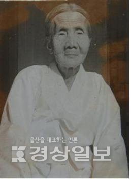 ▲ 박중훈 북구역사문화연구소 소장의 증조모 고 최영백씨의 생전 모습.