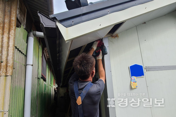 울산 동구종합사회복지관(관장 이정석)은 5일 HUG주택도시보증공사(사장 권형택) 지원으로 동구지역 취약가정 2가구에 주거개선 공사를 실시했다.