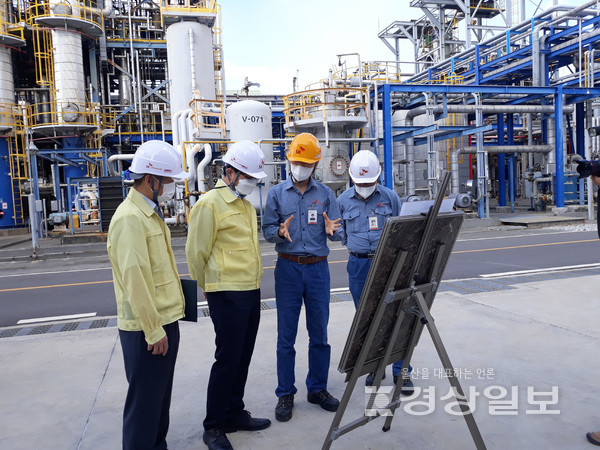 울산 남구는 14일 (주)SK케미칼 고압가스시설과 산림복지시설 유아숲체험원을 찾아 합동안전점검을 벌였다.