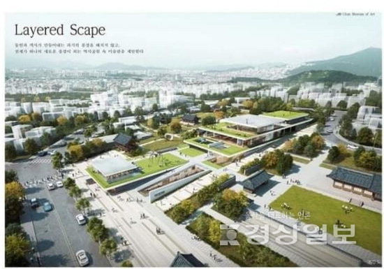 ▲ 울산시립미술관 조감도.