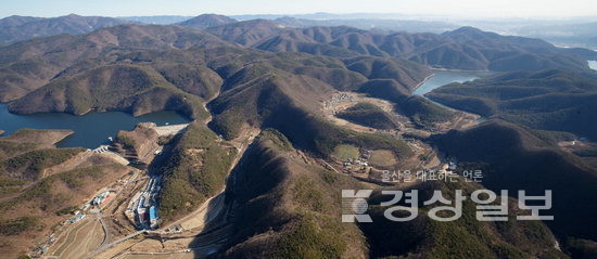 산 첫 국가지정문화재 ‘울주 반구천’ 항공사진. 경상일보 자료사진