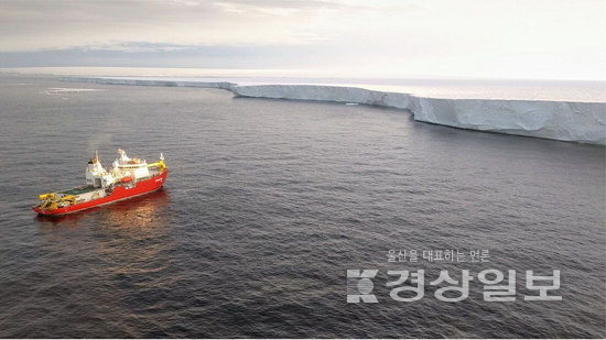 ▲ 서남극 겟츠 빙붕 지역.