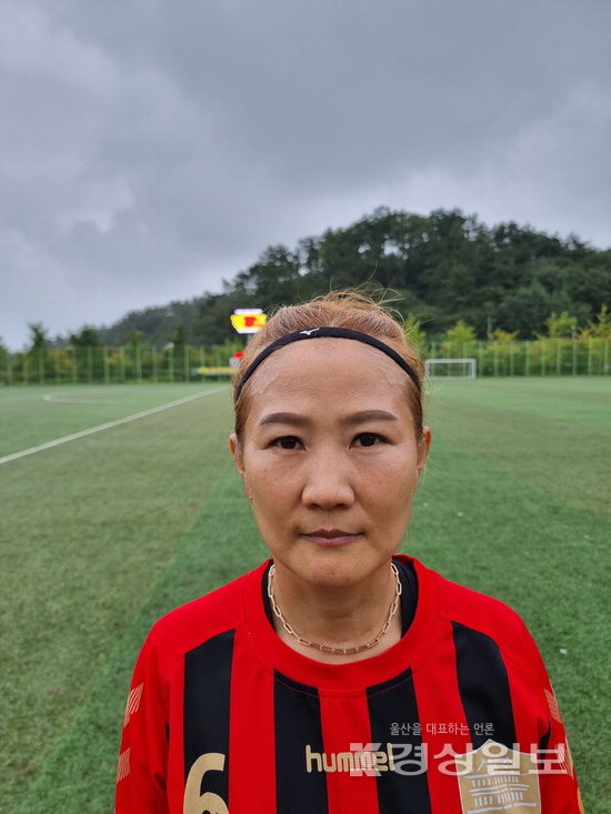 ▲ 중구여성축구회 최승은 회장