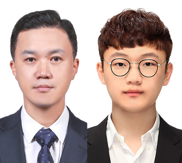 박윤환 부지휘자, 임유빈 차석단원(왼쪽부터)