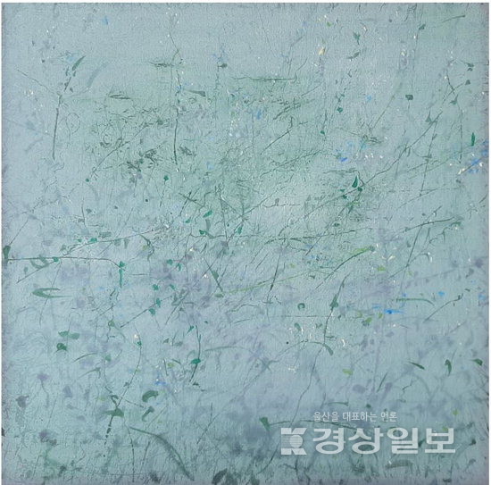 ▲ 주한경 작가의 ‘grass-seep in the wind’
