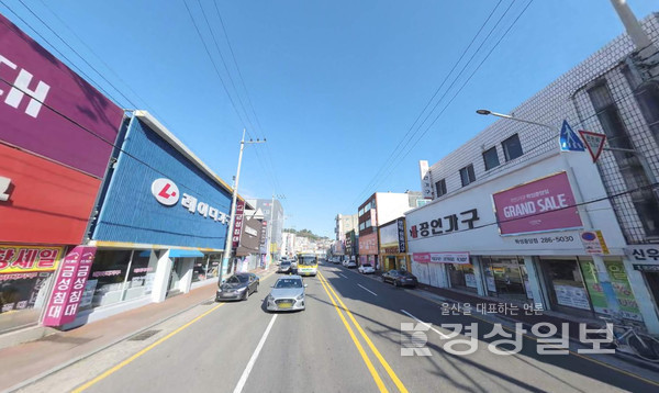 울산 중구 학성동 가구거리 / daum 지도 캡처