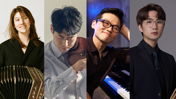고상지, 대니 구, 조윤성, 윤현상(왼쪽부터)