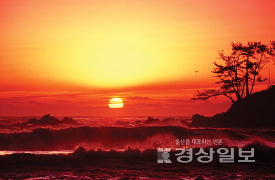▲ 김성철 작가의 ‘명선도일출’