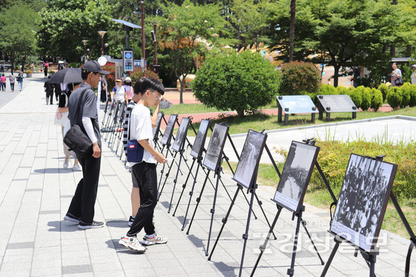 남목청소년문화의집은 6월 호국보훈의 달을 맞아 지난 24일 울산 동구 대왕암공원에서 ‘기억하라 호국영웅 응답하라 6·25’ 행사를 열었다.