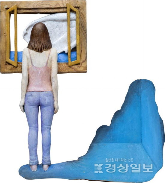 ▲ 최정유 작가의 ‘꿈꾸는 푸른 방’