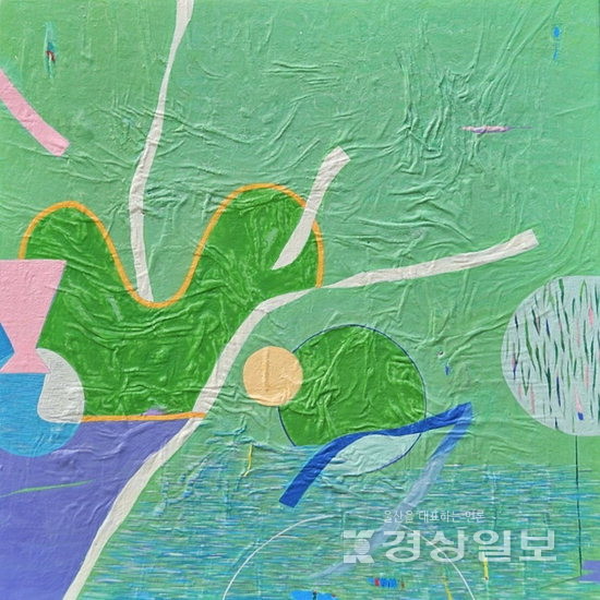 ▲ 안현수 작가의 ‘새벽 달’