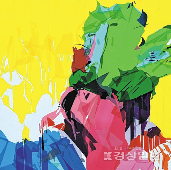 안현수 작가의 ‘새벽 달’