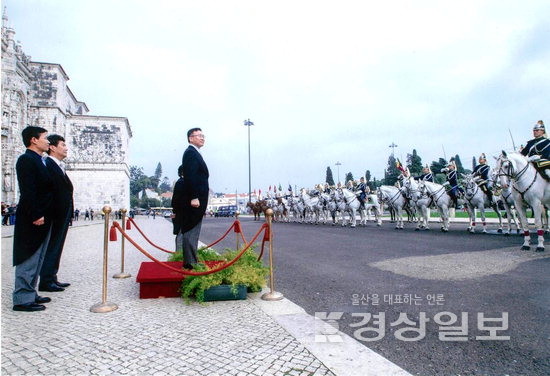 ▲ 포르투갈 대통령궁에서 열린 주포르투갈 대사신임장 제정식.