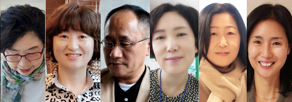 박마리, 송영화, 김익경, 정임조, 김순옥, 송시내(왼쪽부터)