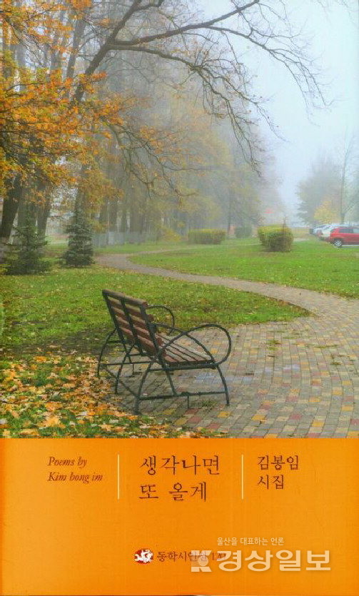▲ 김봉임 시집 '생각나면 또 올게'