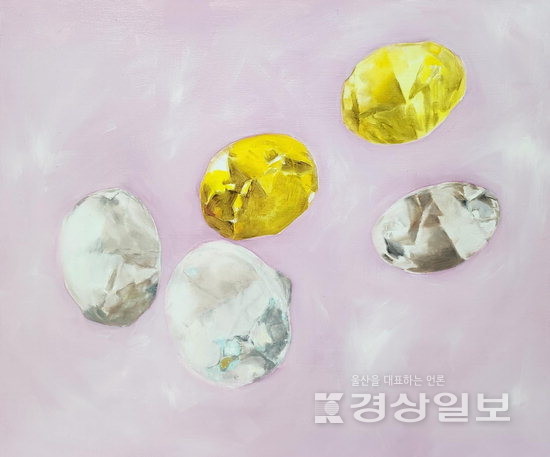 ▲ ‘모자이크전’ 한남경씨의 ‘블링블링’