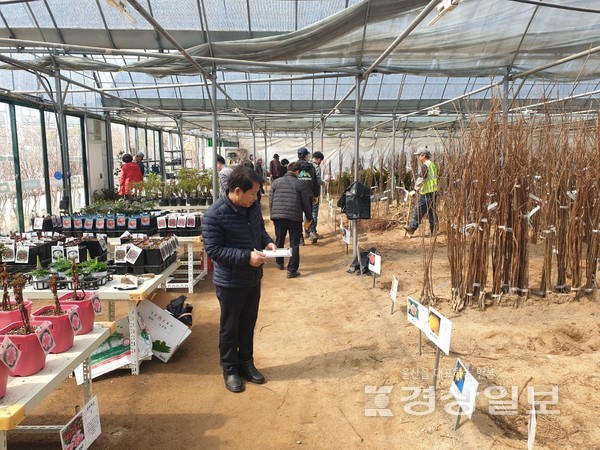울산광역시산림조합(조합장 김영춘)은 지난 17일부터 오는 4월 22일까지 나무전시판매장(울주군 범서읍 입암리 510-15)을 개장한다.