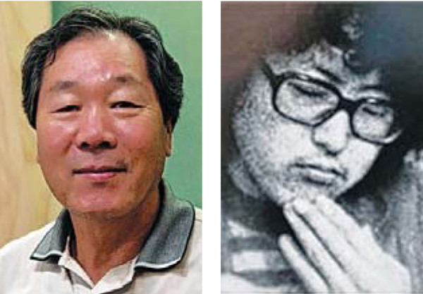 故박흥대 서양화가, 故정기홍 조각가(왼쪽부터)