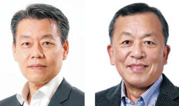 노진서 사장, 한주우 부사장(왼쪽부터)