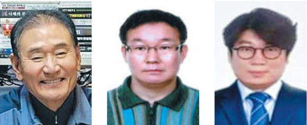 대상 서광석 회장, 금상 김장근 대표, 은상 김형수 대표(왼쪽부터)