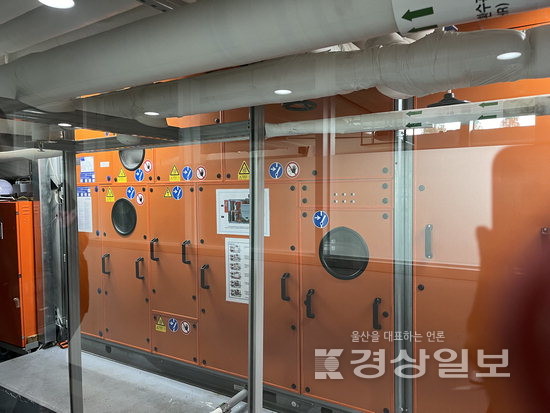 ▲ 서울에너지드림센터는 열회수 환기시스템.