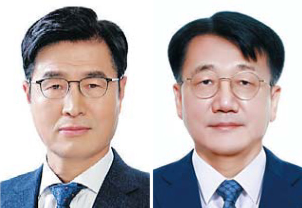 이상균 사장, 노진율 사장(왼쪽부터)