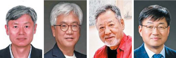 이석구, 임대식, 허달재, 심상준(왼쪽부터)