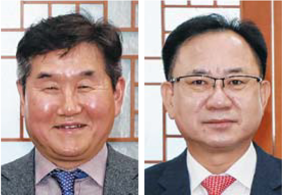 안종준, 이상봉(왼쪽부터)
