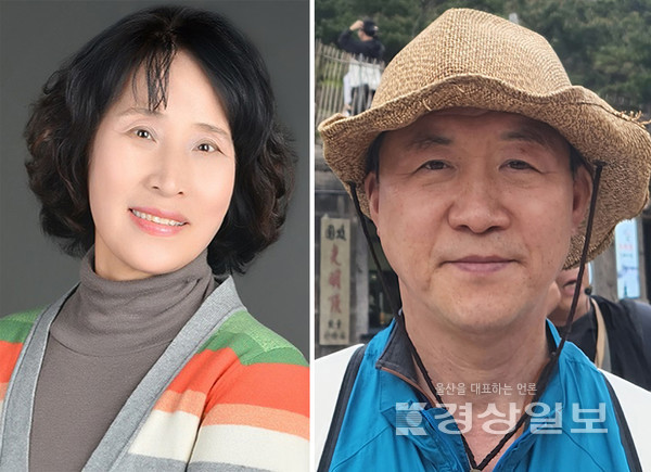 김정수 시인, 서동운 시인(왼쪽부터)
