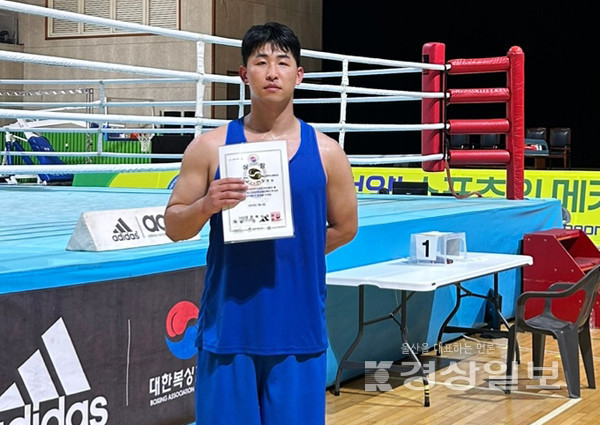 +90㎏급 권성훈(사진)은 압도적인 경기력을 뽐내며 금메달을 목에 걸었다.