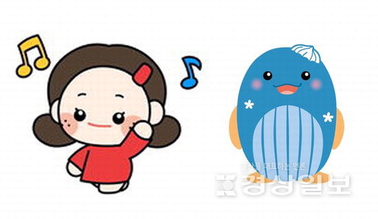 ▲ 중구 ‘울산큰애기’,남구 ‘장생이’/경상일보 자료사진