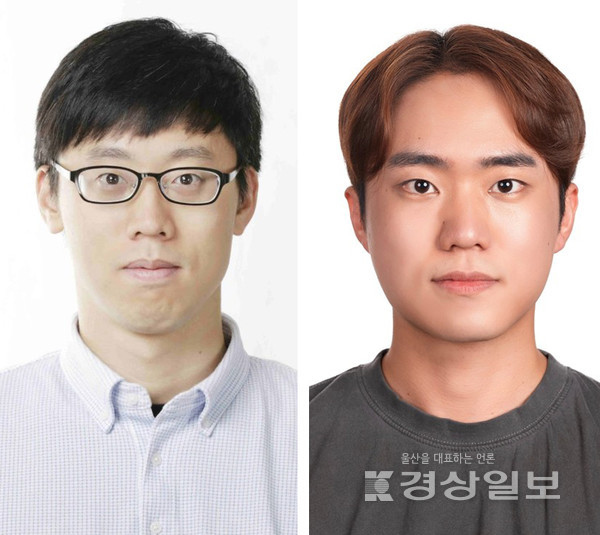 ▲ 최규동 교수와 심영진 연구원. UNIST 제공