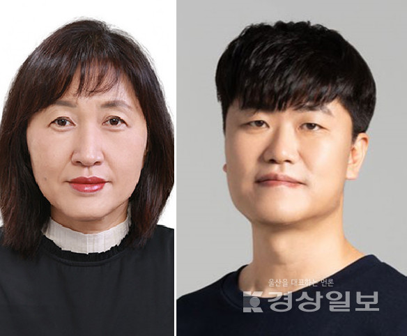 왼쪽부터 진은숙 현대차 ICT담당 사장과 류석문 현대오토에버 대표이사.  현대차그룹 제공