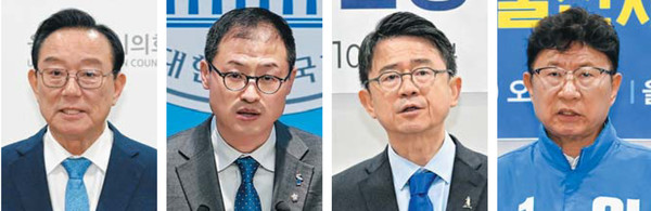 송철호, 김상욱, 안재현, 이선호(왼쪽부터)